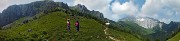 97 Panoramica verso Monte Campo. Cime di Bares, Presolana